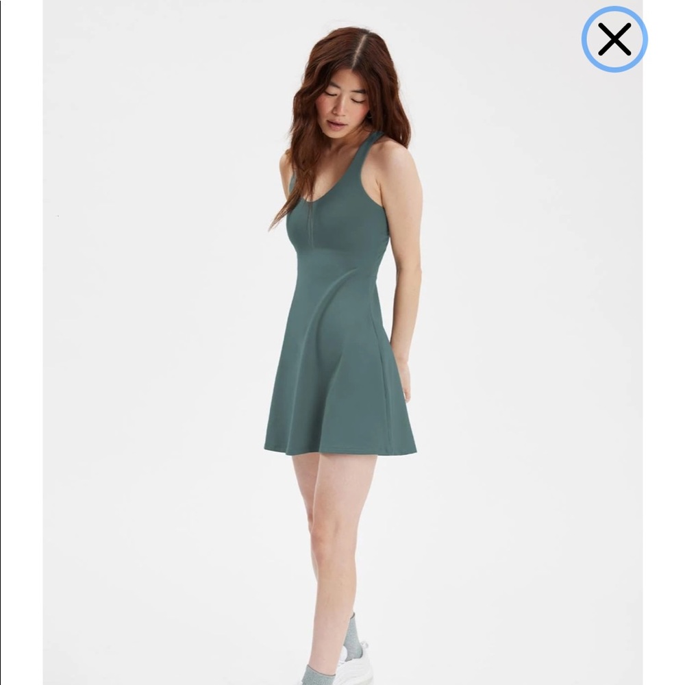 The Girlfriend Collective Lola V neck dress